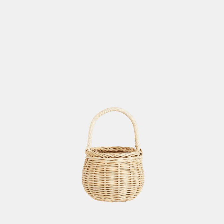 Rattan Berry Basket | Straw