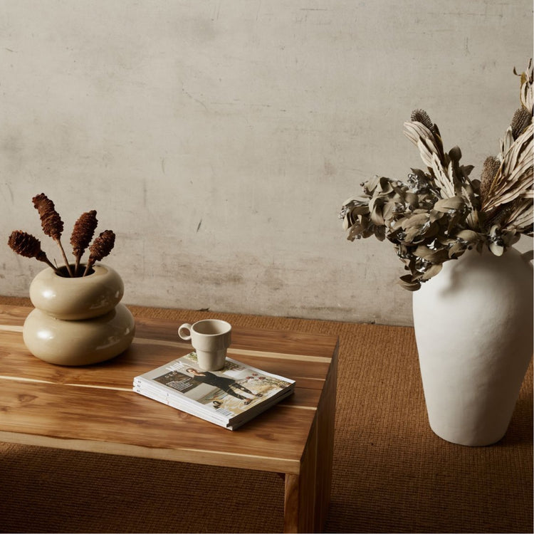 Low Eleanor Vase | Sage