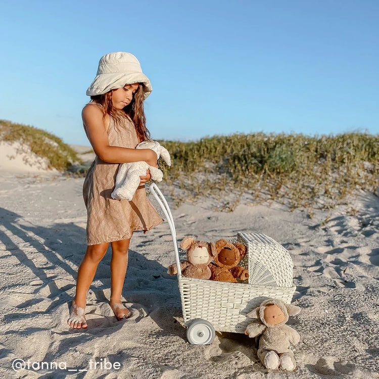 Rattan Strolley | Chalk