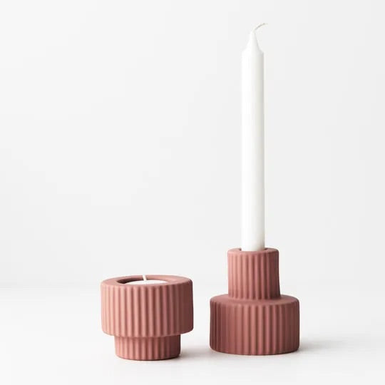 Candle Holder Palina | Pink