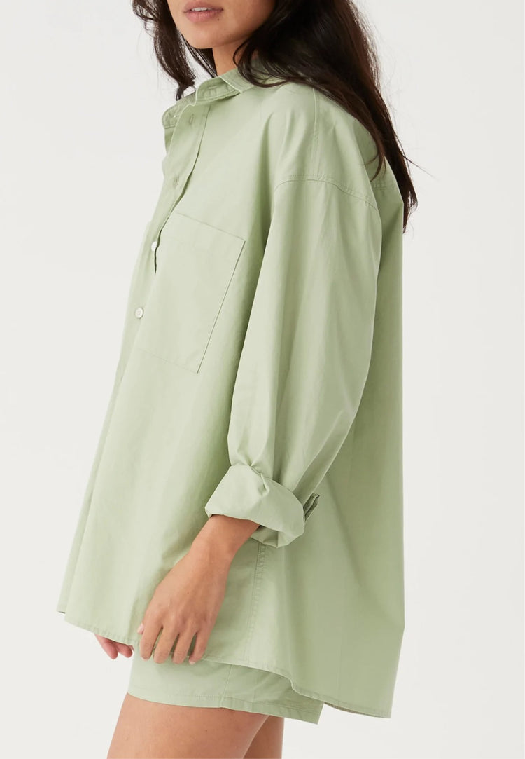 Dylan Long Sleeve Shirt | Sage