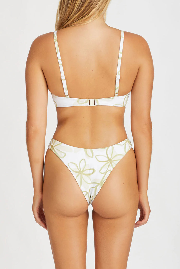 Olive Flower Bra Cup