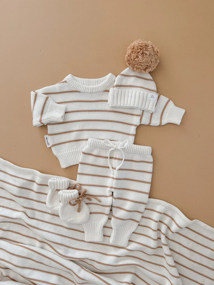 Pants | Caramel Stripes
