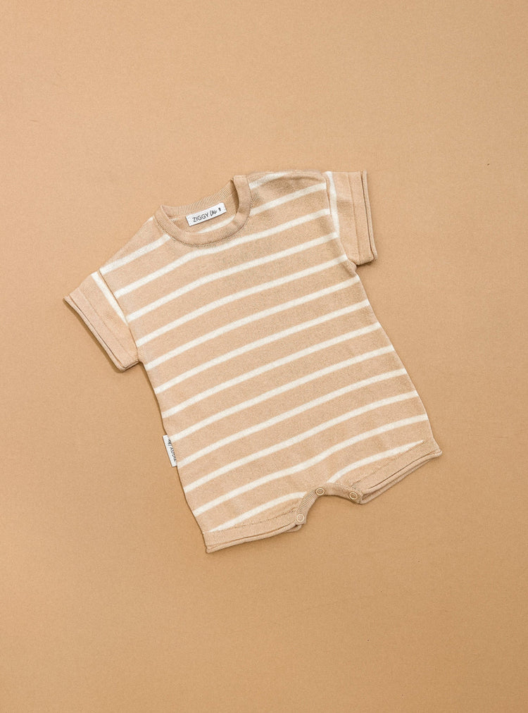 Playsuit | Wheat Stripes