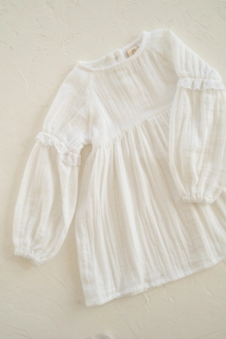Maggie Dress | White
