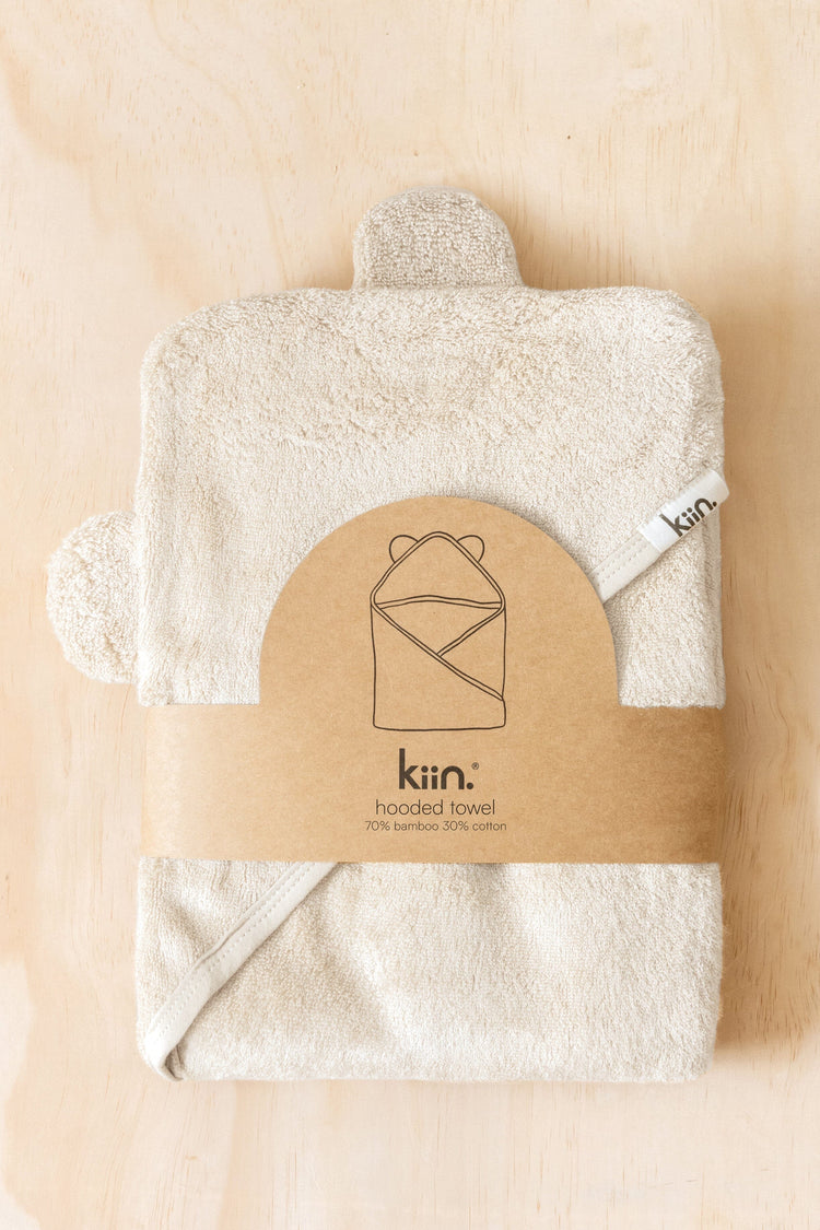 Hooded Towel | Ivory