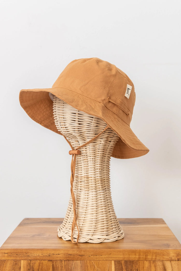 Cotton Sun Hat | Toffee