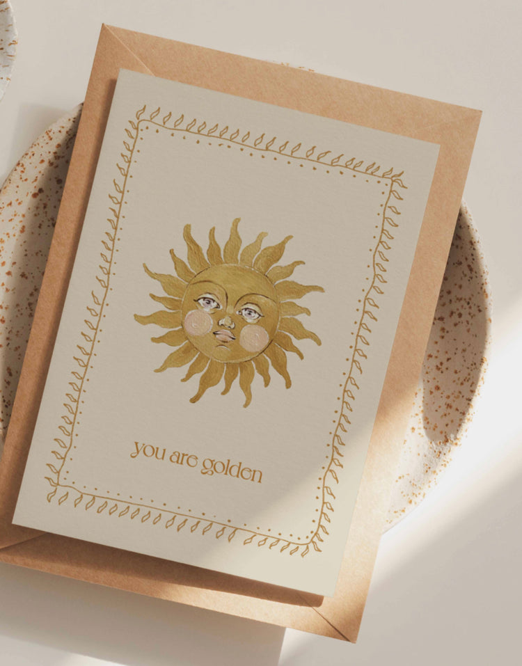 You Are Golden Card