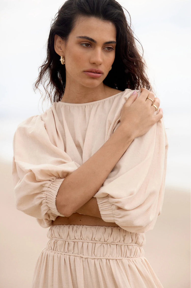 Emory Crop | Beige