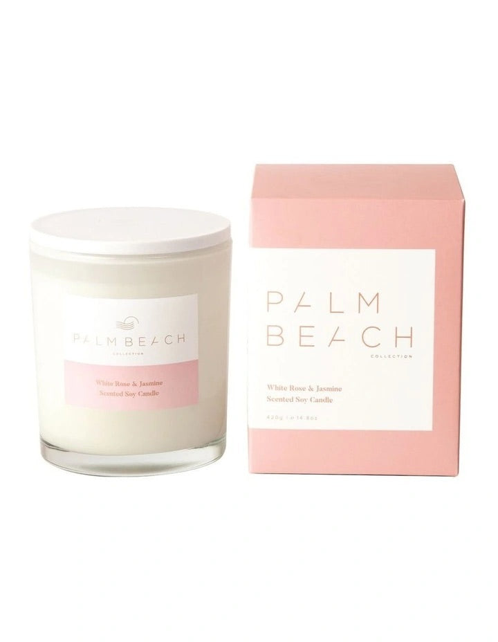 White Rose & Jasmine Candle