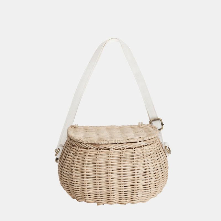 Mini Chari Rattan Bag | Straw