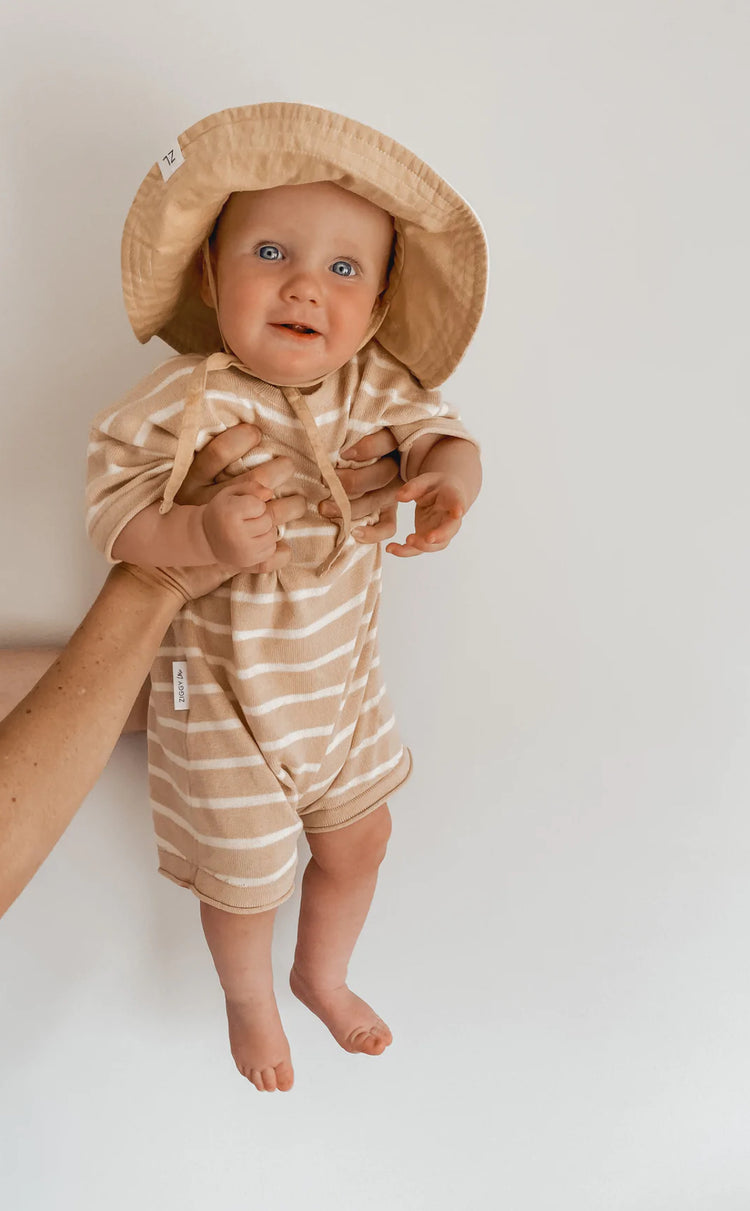Playsuit | Wheat Stripes