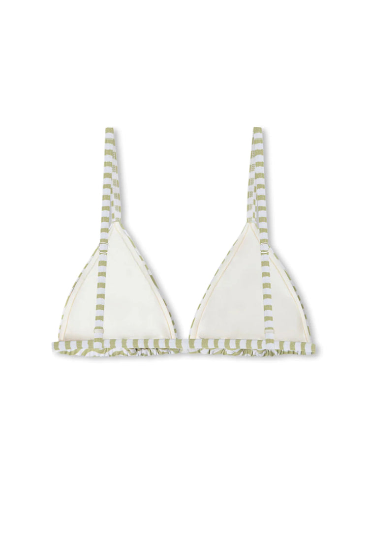 Chartreuse Wave Triangle