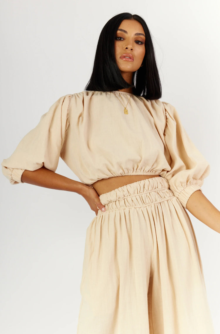 Emory Crop | Beige