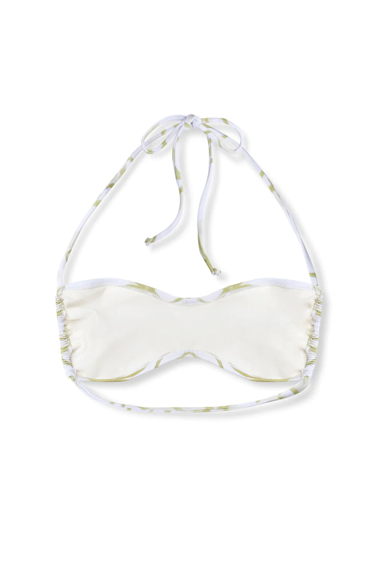Olive Flower Bralette