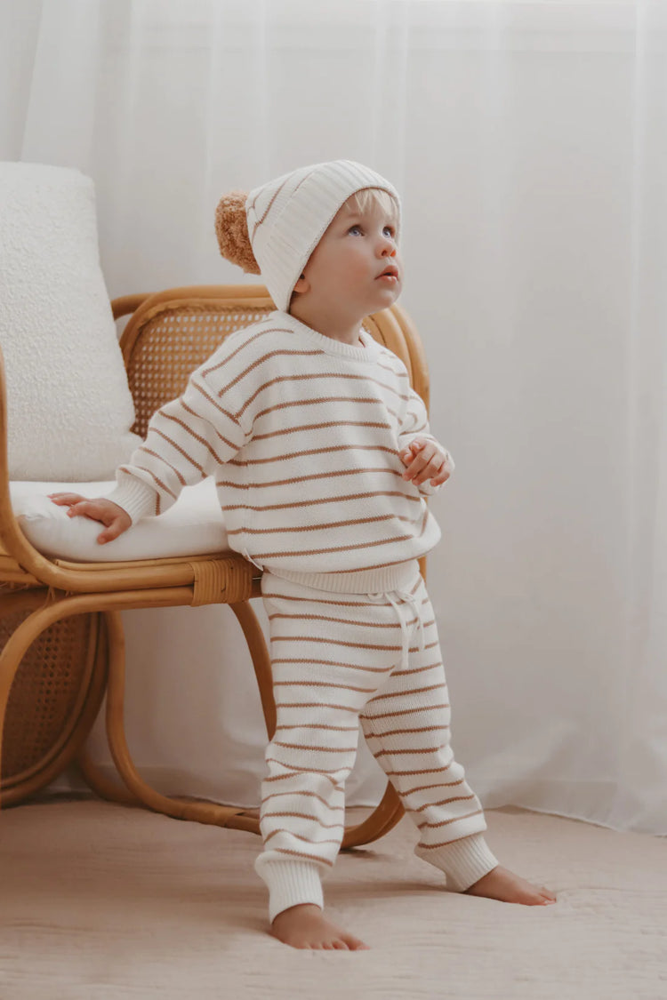 Jumper | Caramel Stripes