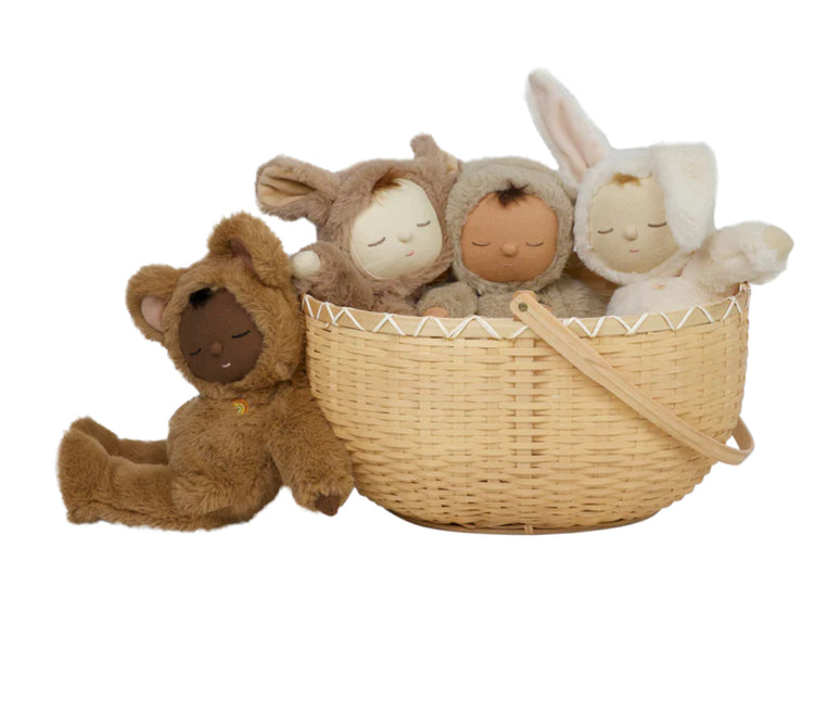 Nude Blossom Basket | Oval