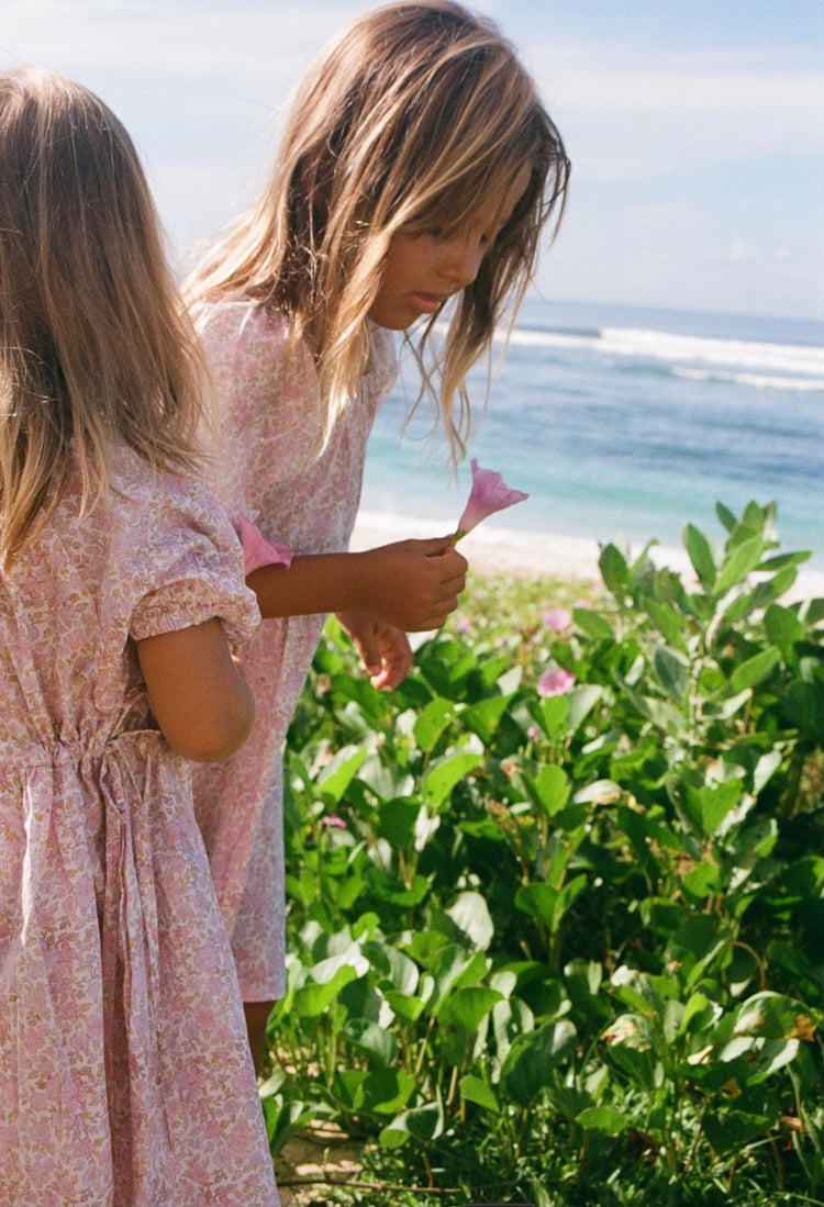 Florence Dress | Lavender Bloom Print