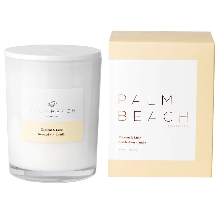 Coconut & Lime Deluxe Candle 850g