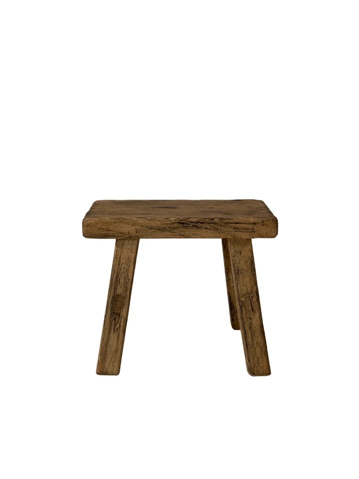 Kasana | Elm Baby Wood Workers Stool