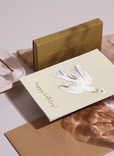 Happy Birthday Dove Card