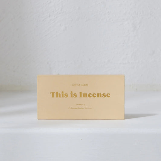This is Incense | Connect