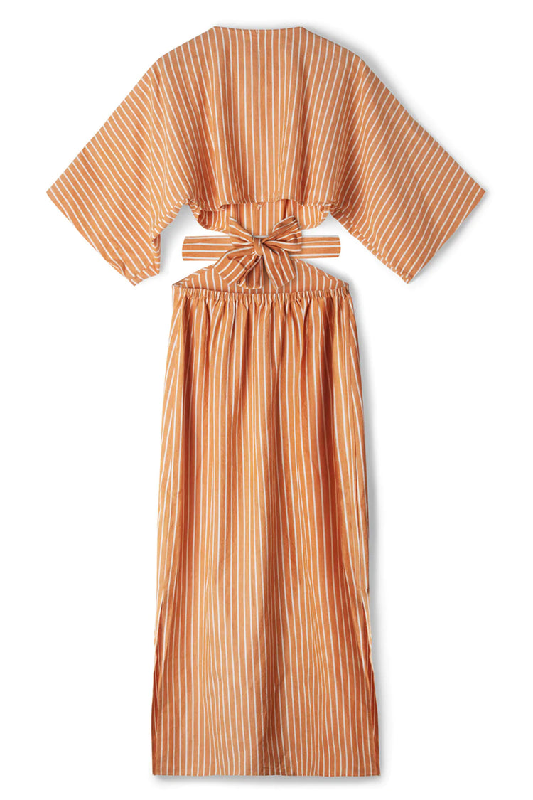 Tangerine Stripe Dress