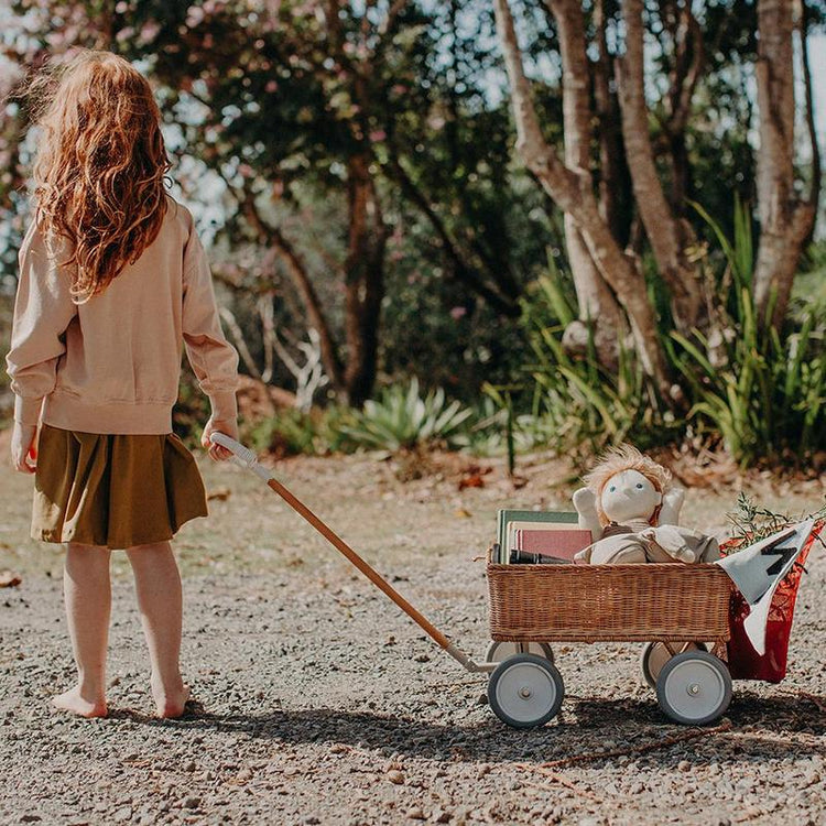 Rattan Wonder Wagon | Natural