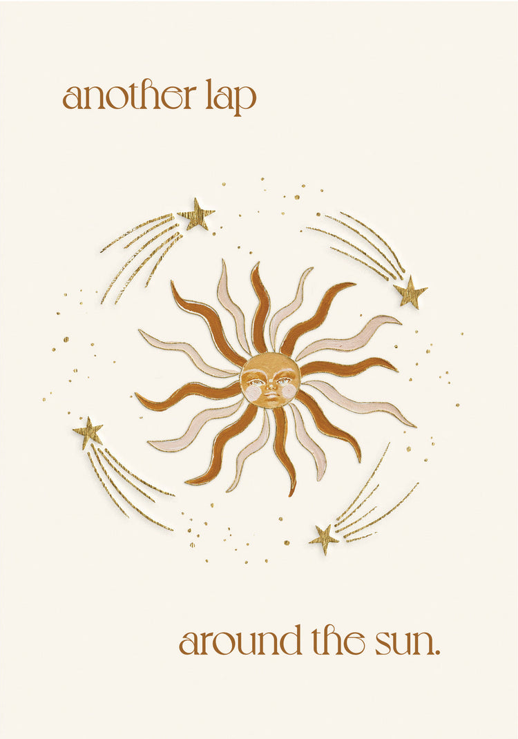 Another Lap Around The Sun Card