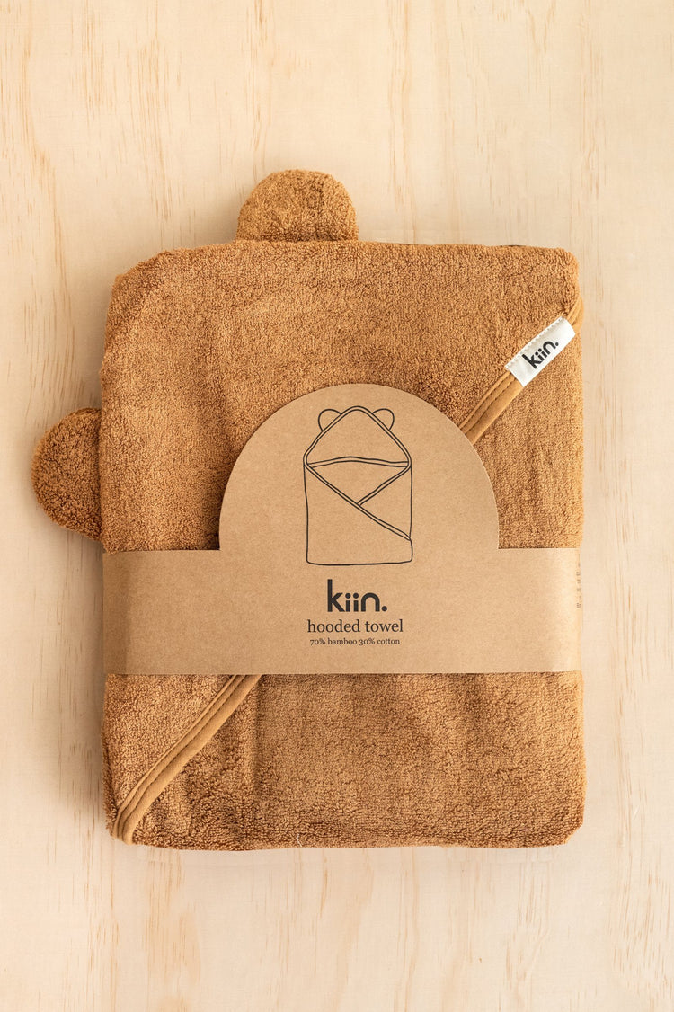 Hooded Towel | Caramel