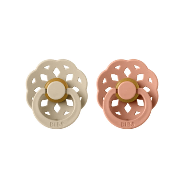 BIBS Dummies ‘Boheme’ | Vanilla / Peach