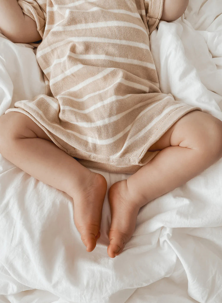 Playsuit | Wheat Stripes