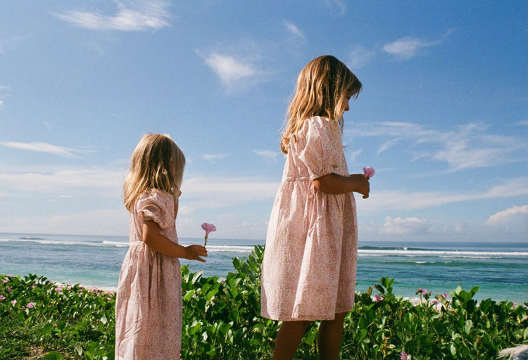 Florence Dress | Lavender Bloom Print