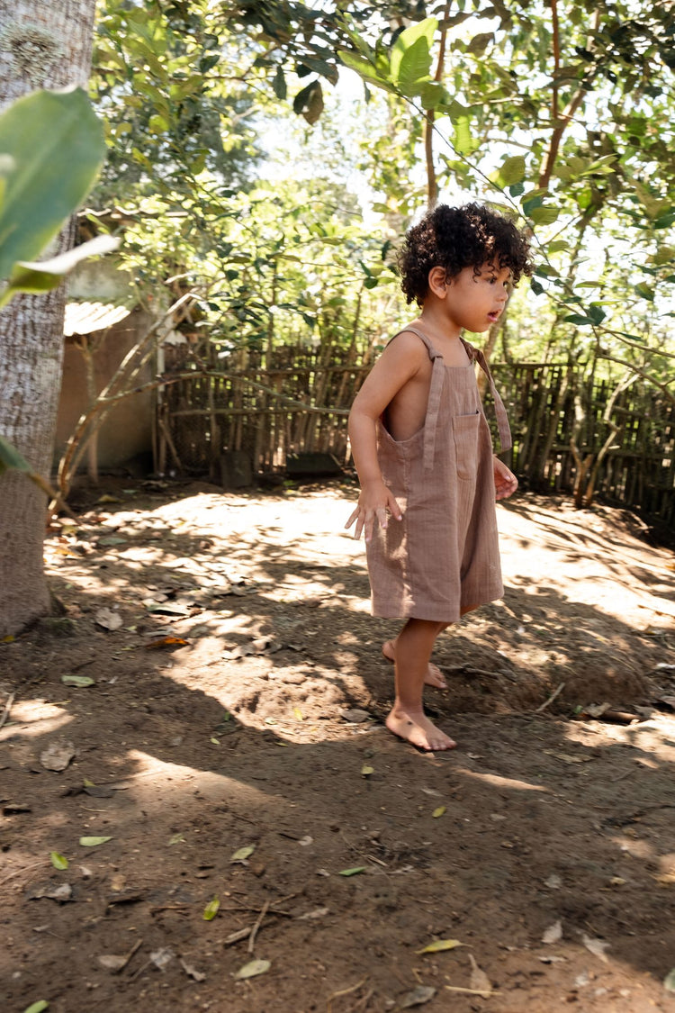 Short Marlow Overalls | Chocolate