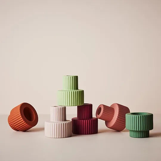 Candle Holder Palina | Terracotta
