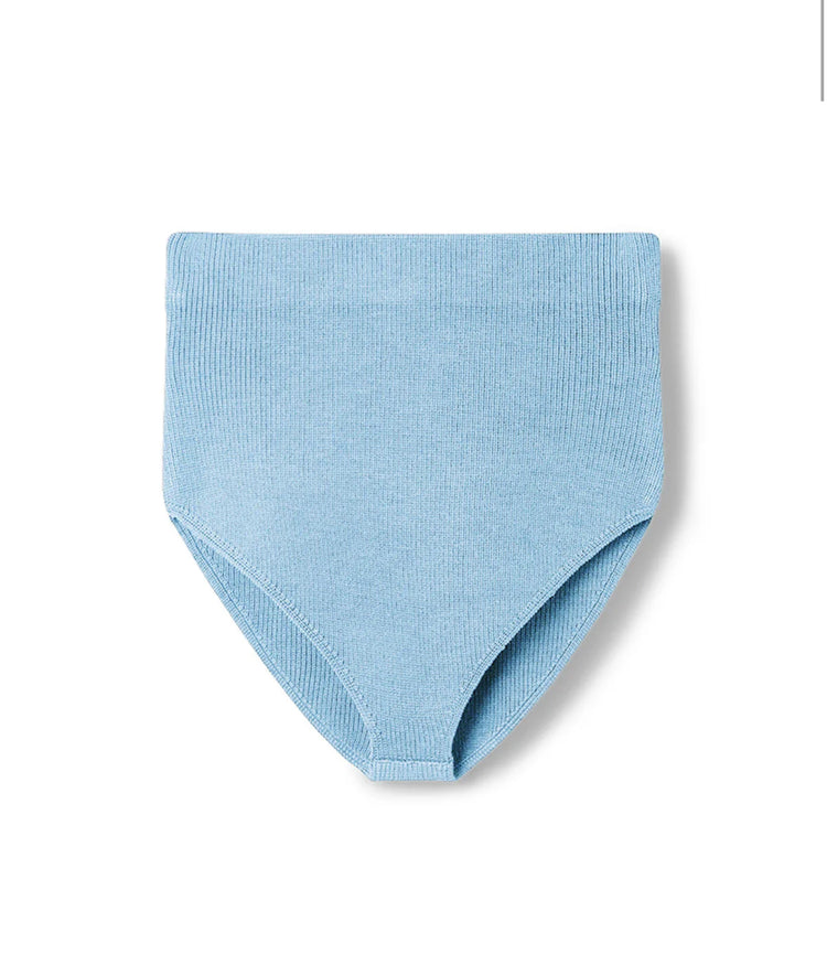 Knitted Brief | Cool Blue