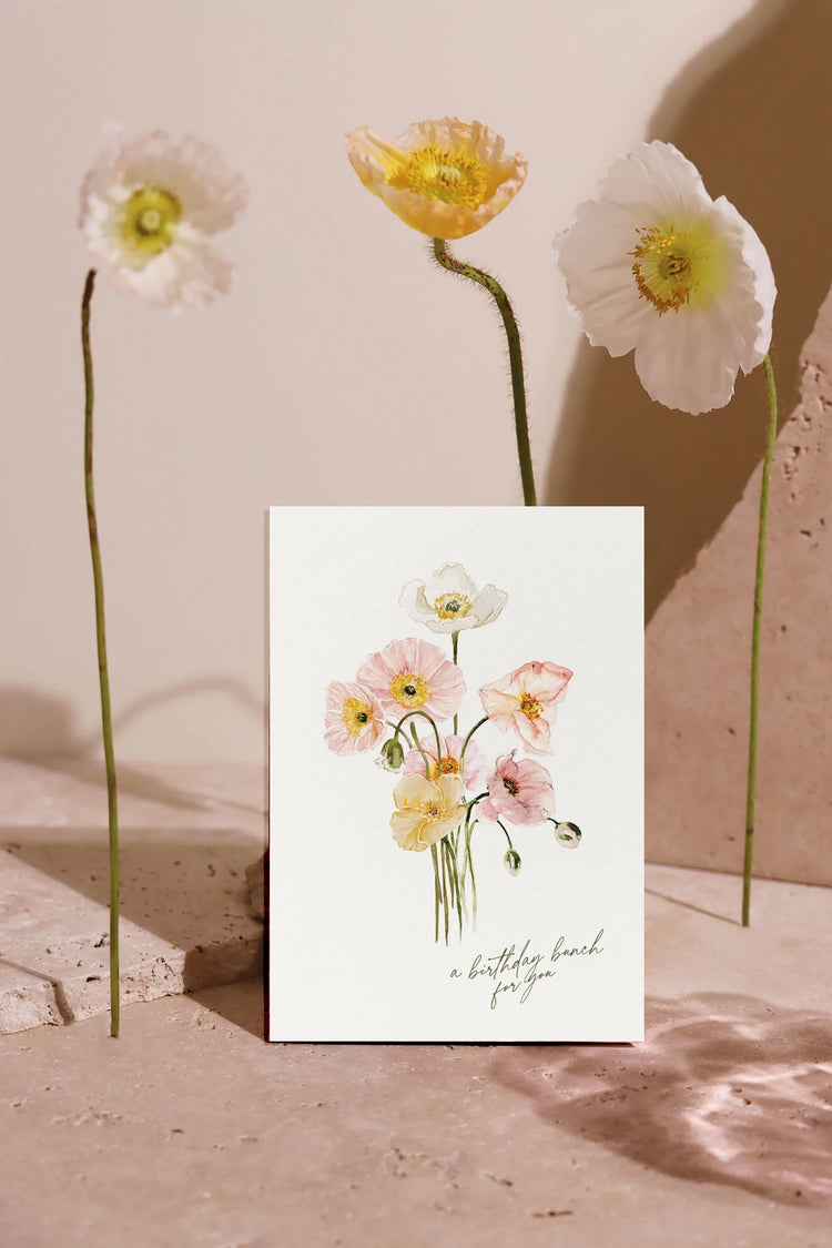 Birthday Bunch For You Card