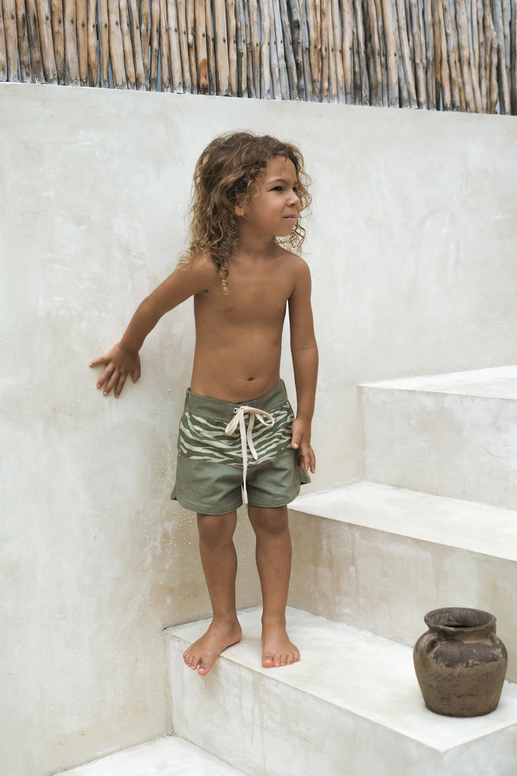 Ruko Board Short | Sage