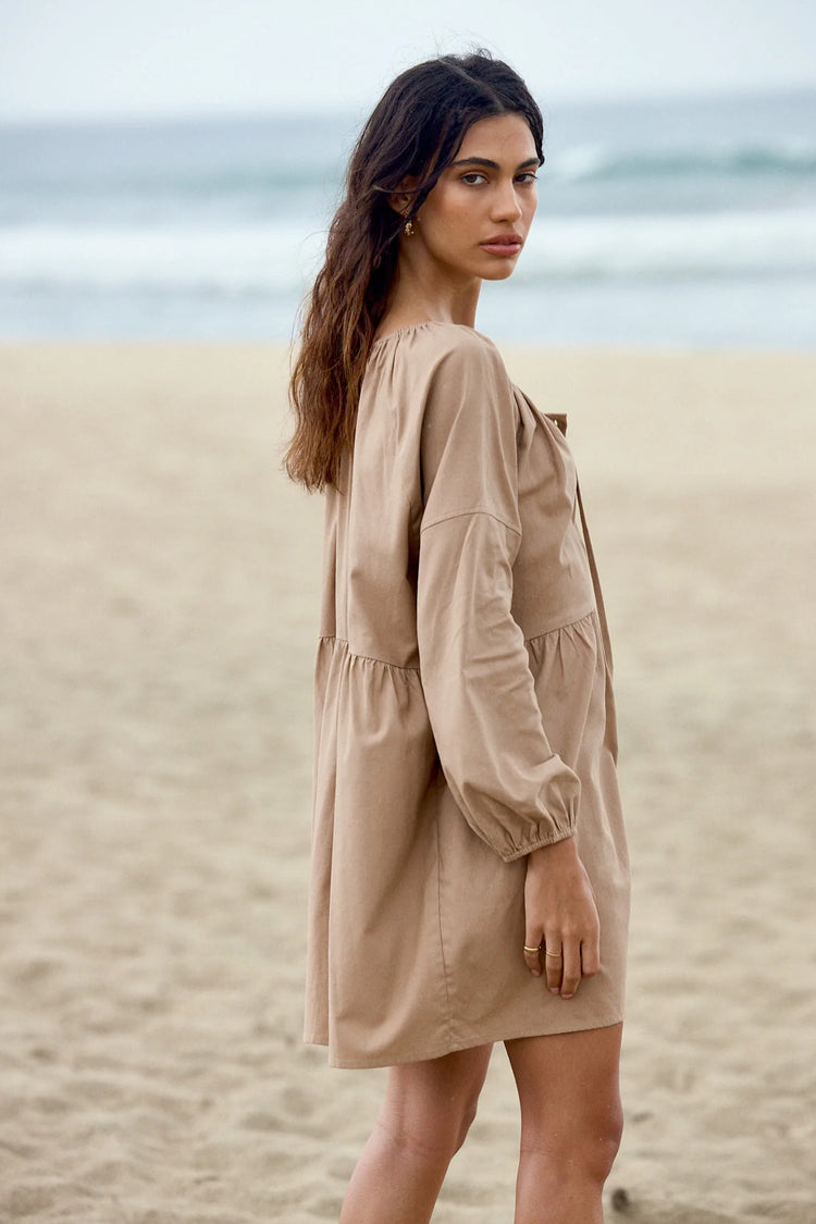 Leo Dress | Brown