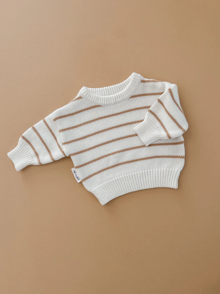 Jumper | Caramel Stripes