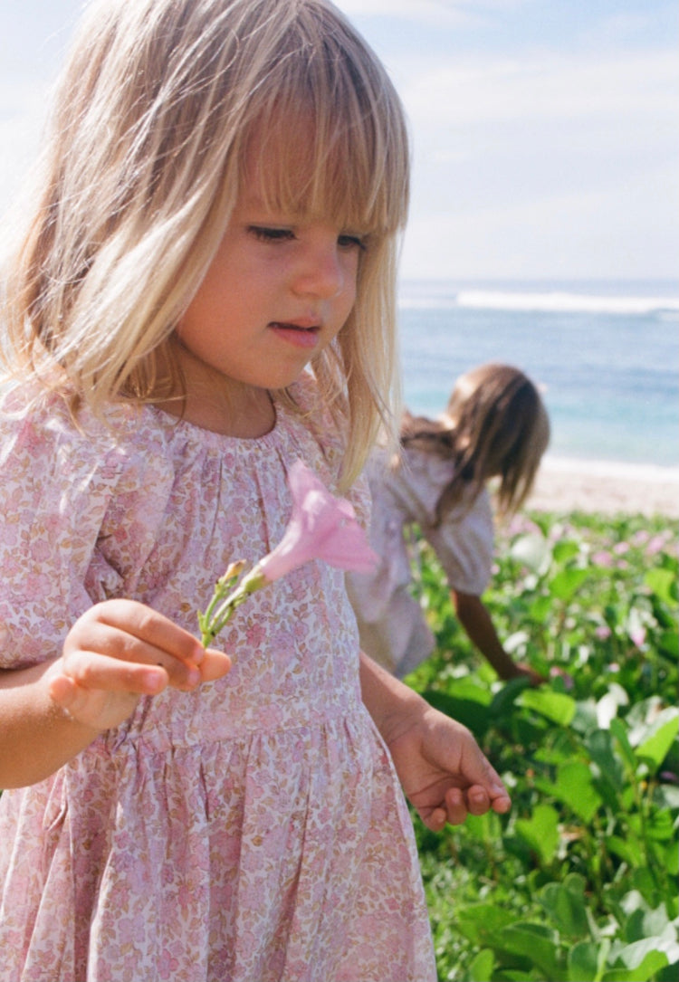 Florence Dress | Lavender Bloom Print