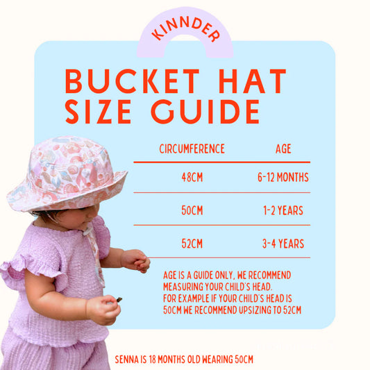 Bloom Tan | Bucket Hat 48cm