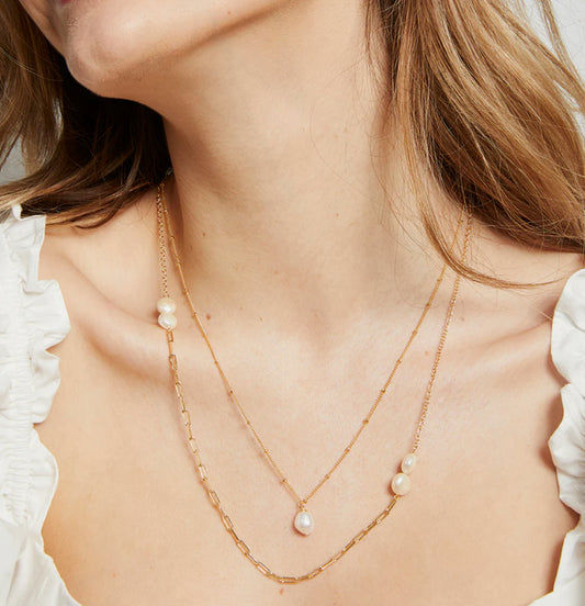 Rylee Necklace - Pearl