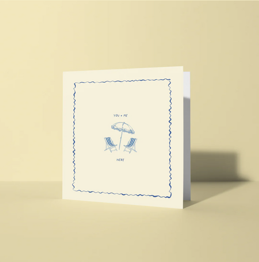 You + Me, Here | Card