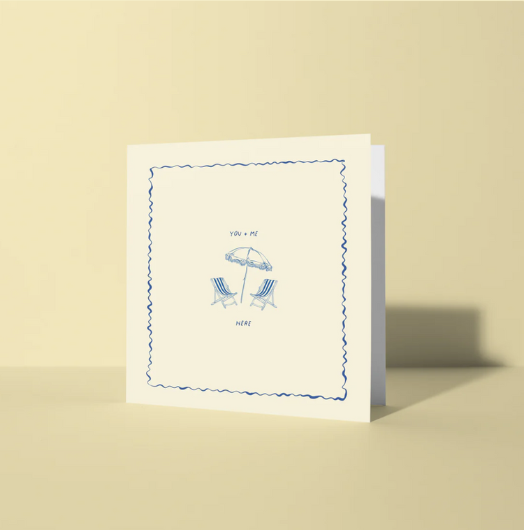 You + Me, Here | Card
