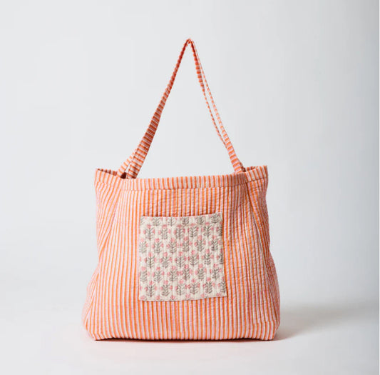 Reversible tote bag | musk
