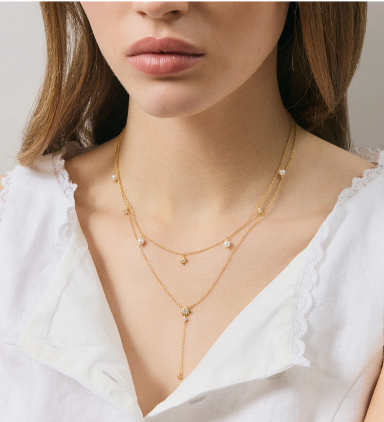 Marceline Necklace | Gold