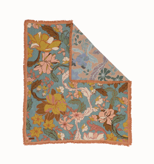 Flora Throw Regular | Apricot