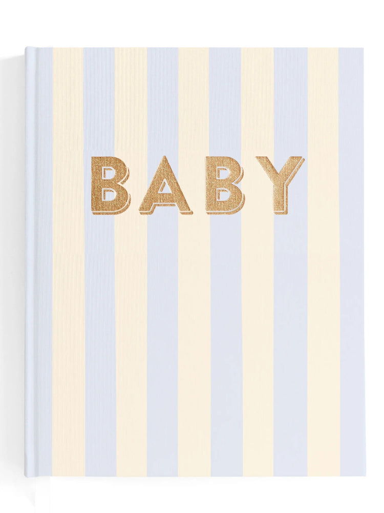 Baby book cloud stripe