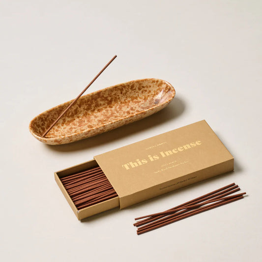Ceramic Holder-Brown Speckle